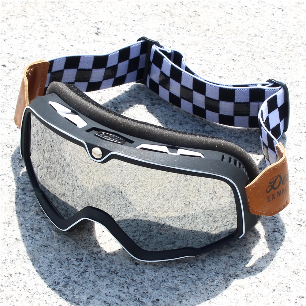 New 100 Motocross Goggles Harley Retro Mens Outdoor Sports Cycling Glasses Motorcycle Racing Helmet Goggles Shopee Singapore