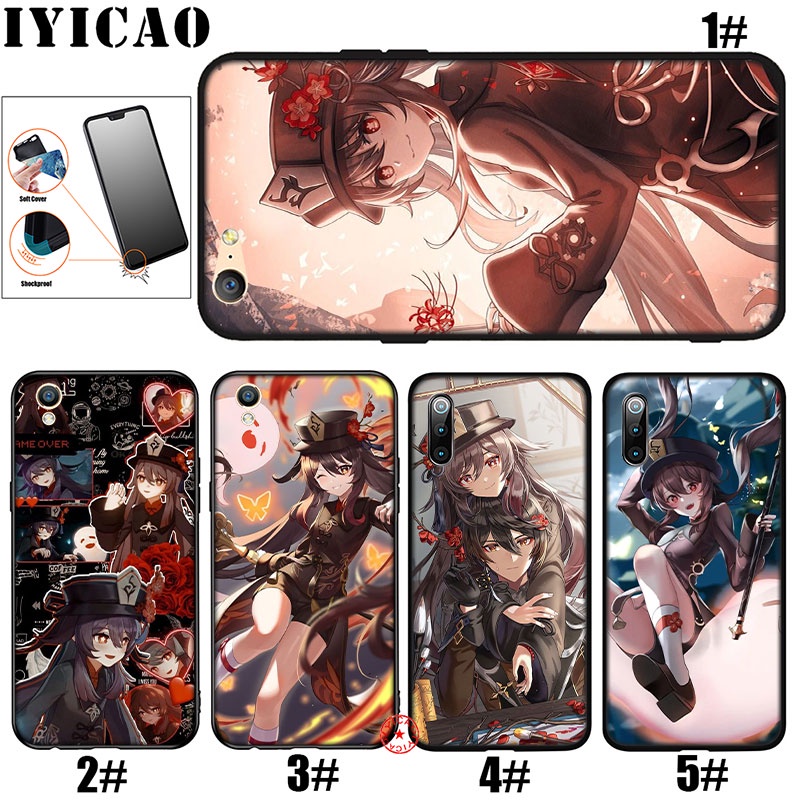 OPPO Reno 4Z 6Z 7Z 7 8 A92S A96 A57 A76 A77 Phone Case JLL40 Genshin Impact Hu Tao