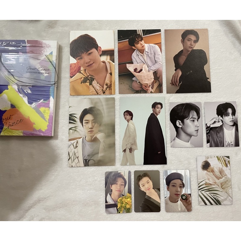 SEVENTEEN YOUR CHOICE Album 3 Ver SET 3 CD+3 Foto Buch+9 Karte+3