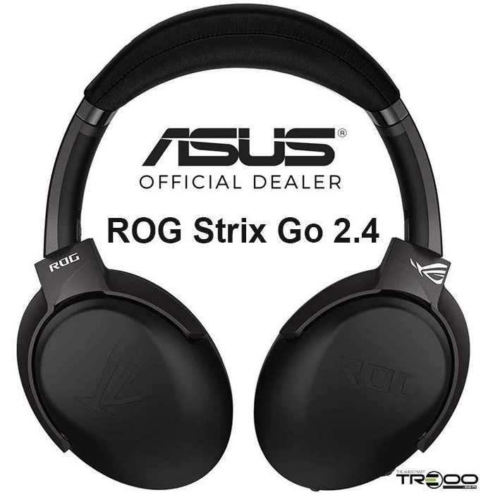 ROG Strix Go Wireless Bluetooth+2.4GHz Over-Ear Gaming Headset with ...