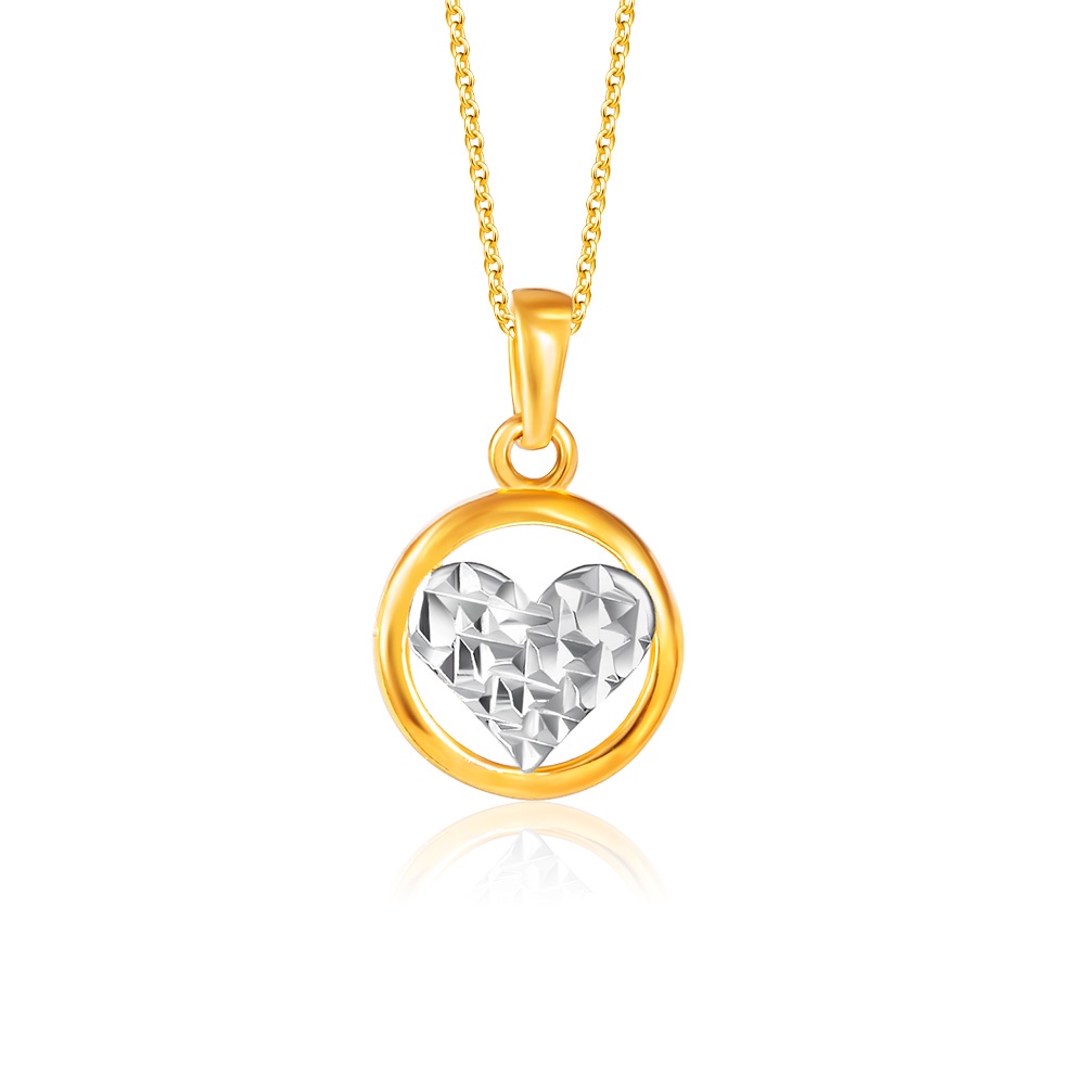 SK Jewellery SK 916 Circle Of Heart Pendant