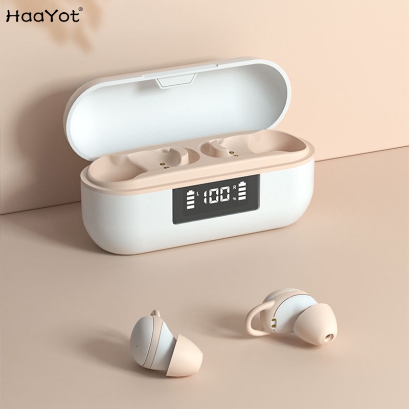 Super Mini Sleep Earphone with Microphone Bluetooth 5.1 Invisible ...
