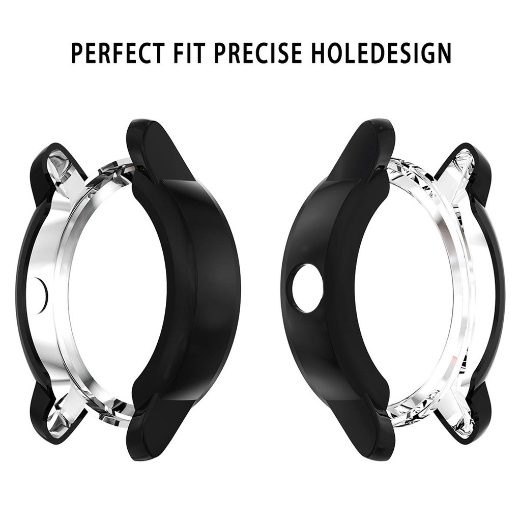 Suitable for Garmin vivoactive 3 watch electroplating TPU halfpack