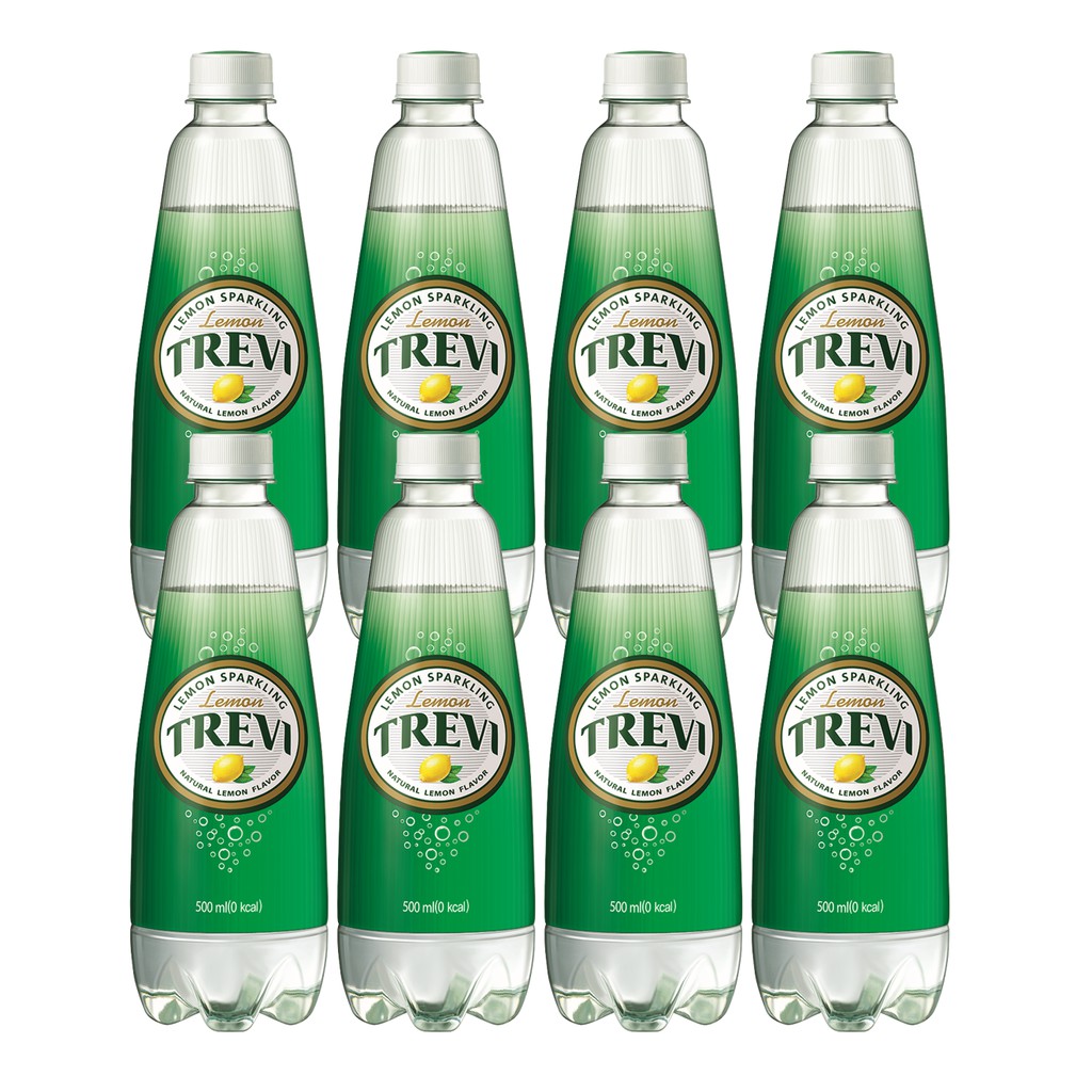 LOTTE Trevi Sparkling Water Lemon Multipack (8 x 500ml) Shopee Singapore