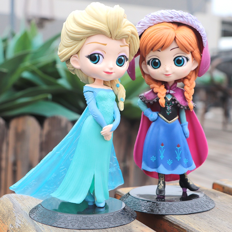 Disney Frozen Aisha Princess Anna Light Figure PVC Figure Doll Action Series Figure Toy Figure Children's Girl Gift