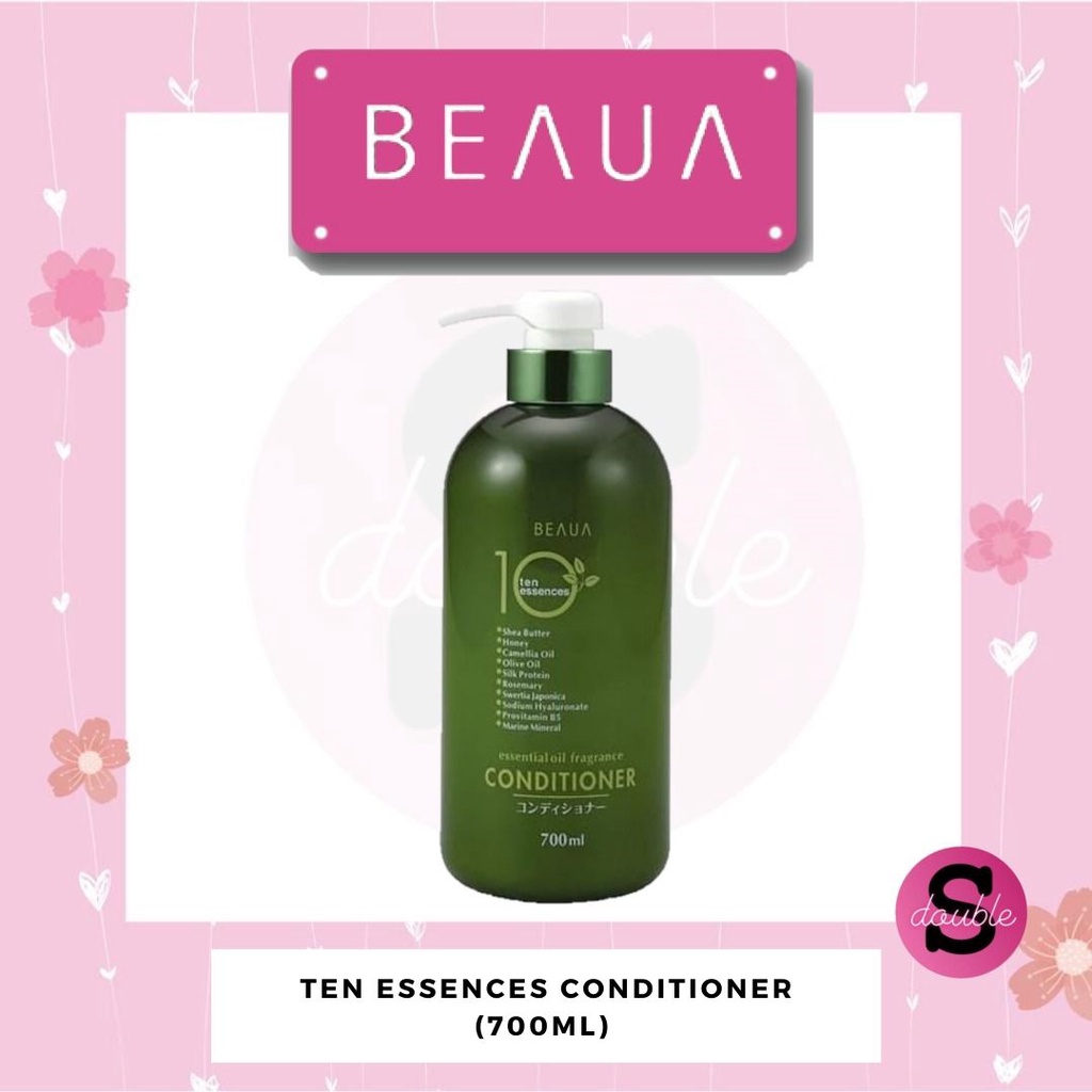 Beaua Ten Essences/Medicated Scalp Care Shampoo&Conditioner 700ML