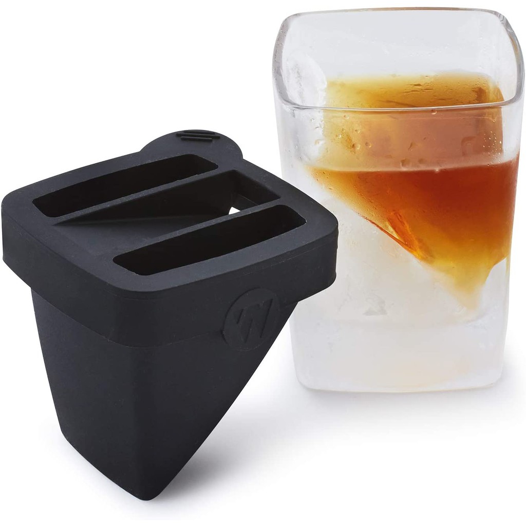 Whiskey Wedge Ice Mould Mold, oz, Novelty Whiskey Tumbler