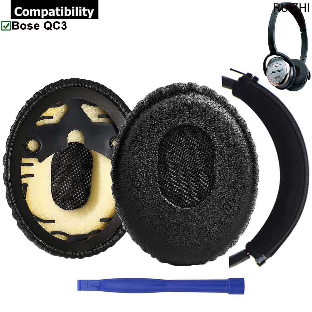SOULWIT Archetto Sostitutivo Per Bose OE1 – Cuffie On-ear, Nero, In Pelle Proteica