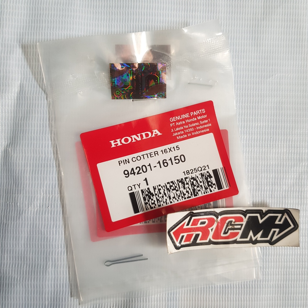 PIN COTTER 16X15 SPIE PEN ORIGINAL REAR STEP WIRE GENUINEOriginal HONDA ...