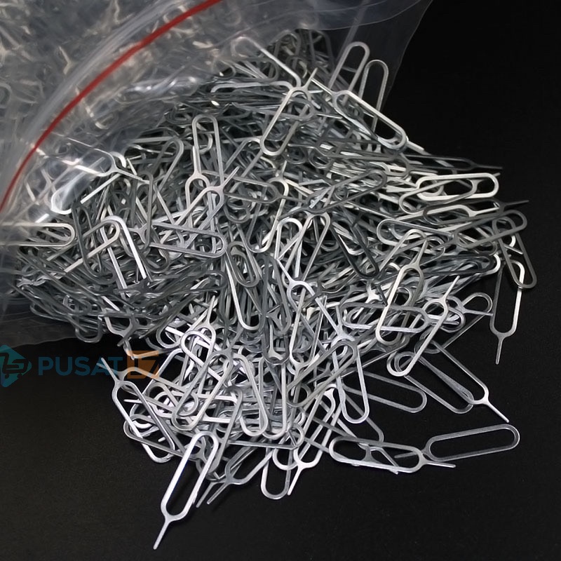 PUSAT17 SIM CARD EJECTOR JARUM TUSUK PEMBUKA KARTU HP / SIMCARD EJECTOR / JARUM KARTU SIM CARD NOSSY EJECTOR PIN - Gambar 3