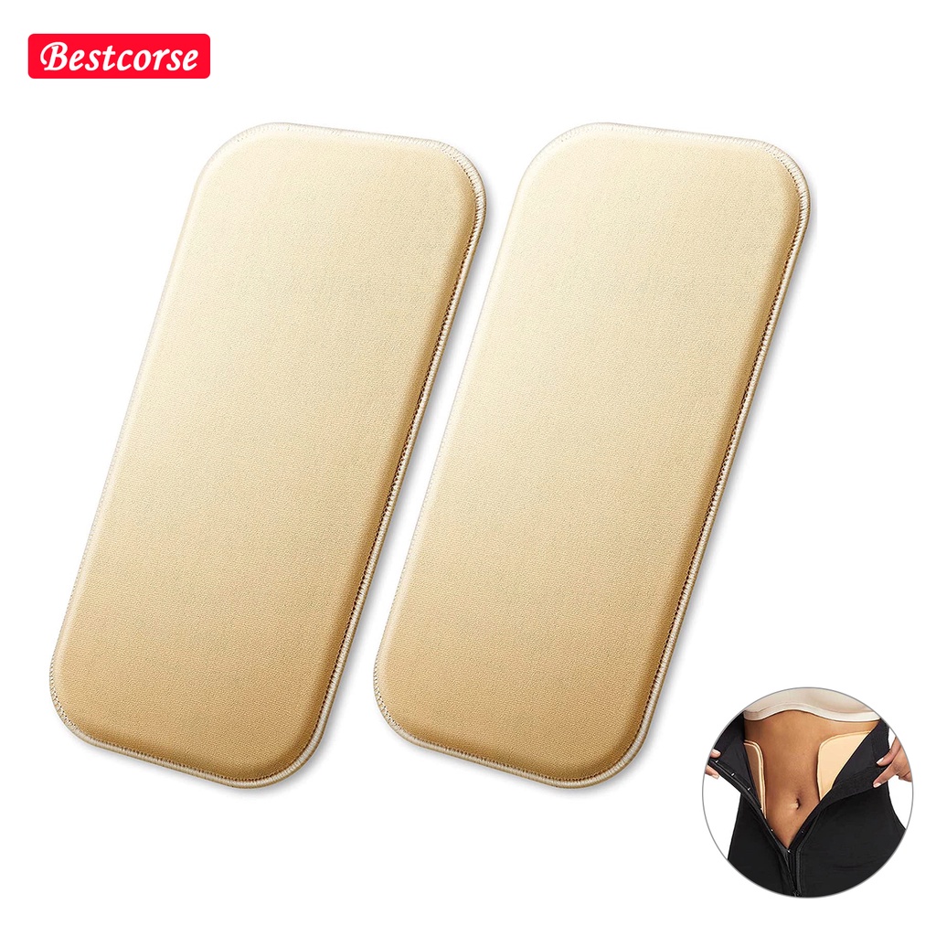 Original 2 Pcs Lipo Side Foam For After Post Surgery Belly Binder Sheet