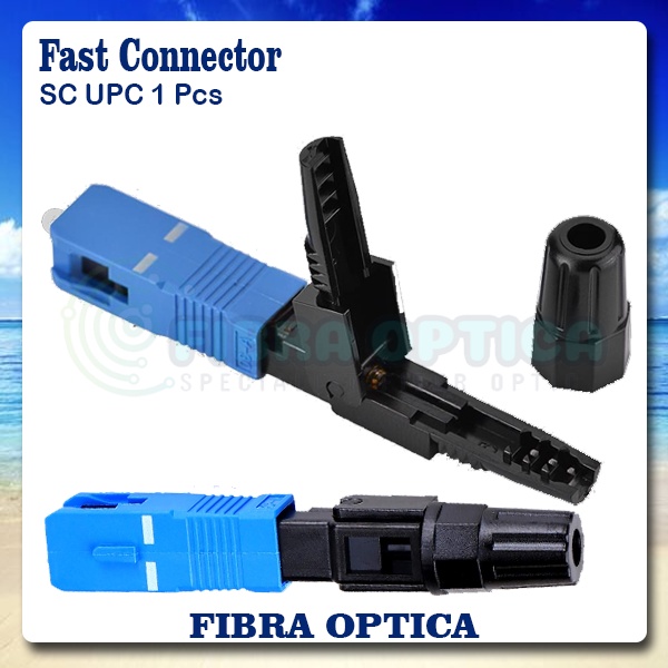 Fast Connector SC UPC Fiber Optic SC/UPC FTTH 10 Pcs | Shopee Singapore