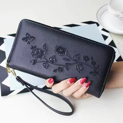 Msk New Coin Purse 2021 ladies clutch bag wallet female long rose
