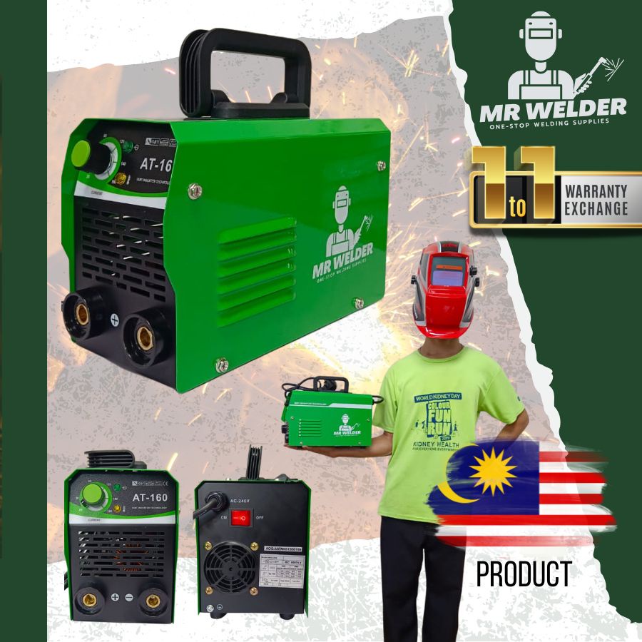 *MERDEKA MR WELDER ARC 160i IGBT Mini Inverter Welding Machine (120AMP ...