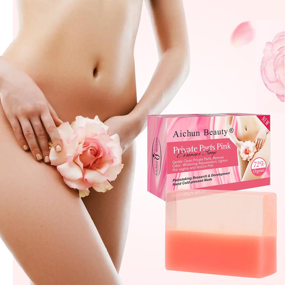 AICHUN BEAUTY WHITENING PINK PRIVATE PARTS SOAP 100G