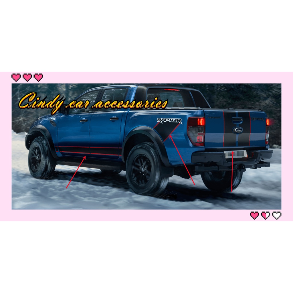 Ford Ranger Raptor Special Edition body sticker | Shopee Singapore
