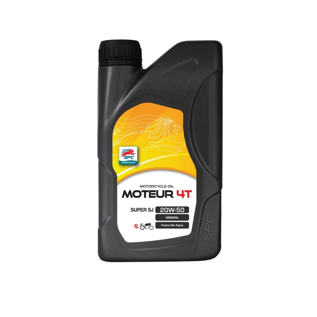 Moteur 4T Super SAE 20W50 API SJ (1L) - Mineral Oil - SPC Lubricants ...