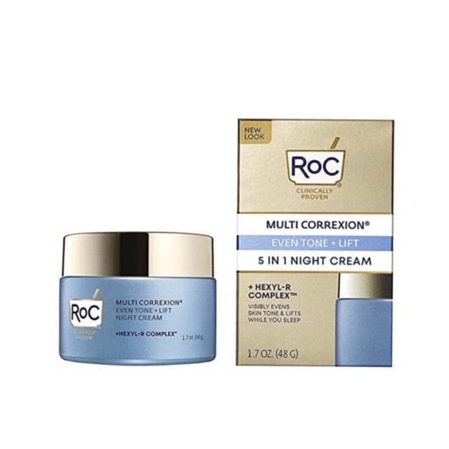 Roc Multi Correxion 5 in 1 Night Cream 48g | Shopee Singapore