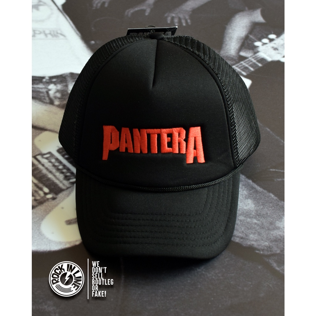 PANTERA - LOGO (Mesh Back) Trucker Cap Original | Shopee Singapore