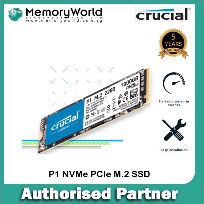 Crucial p1 ssd on sale 1tb