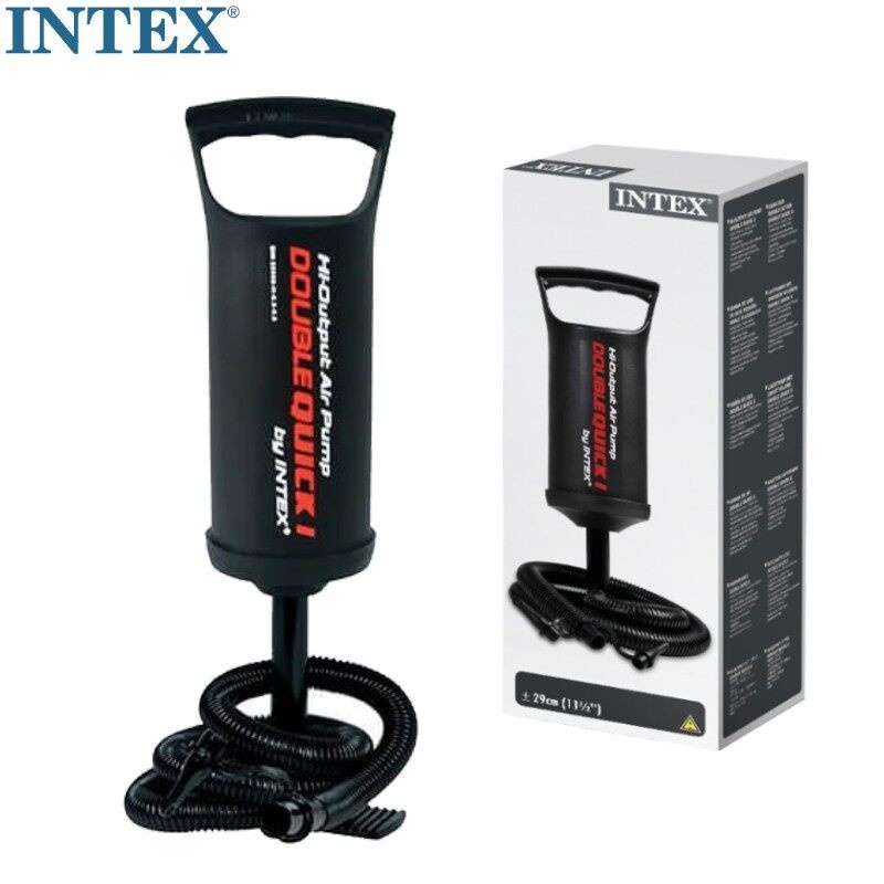 Intex 68612 Double Quick HiOutput Air Pump Hand Pump Shopee Singapore