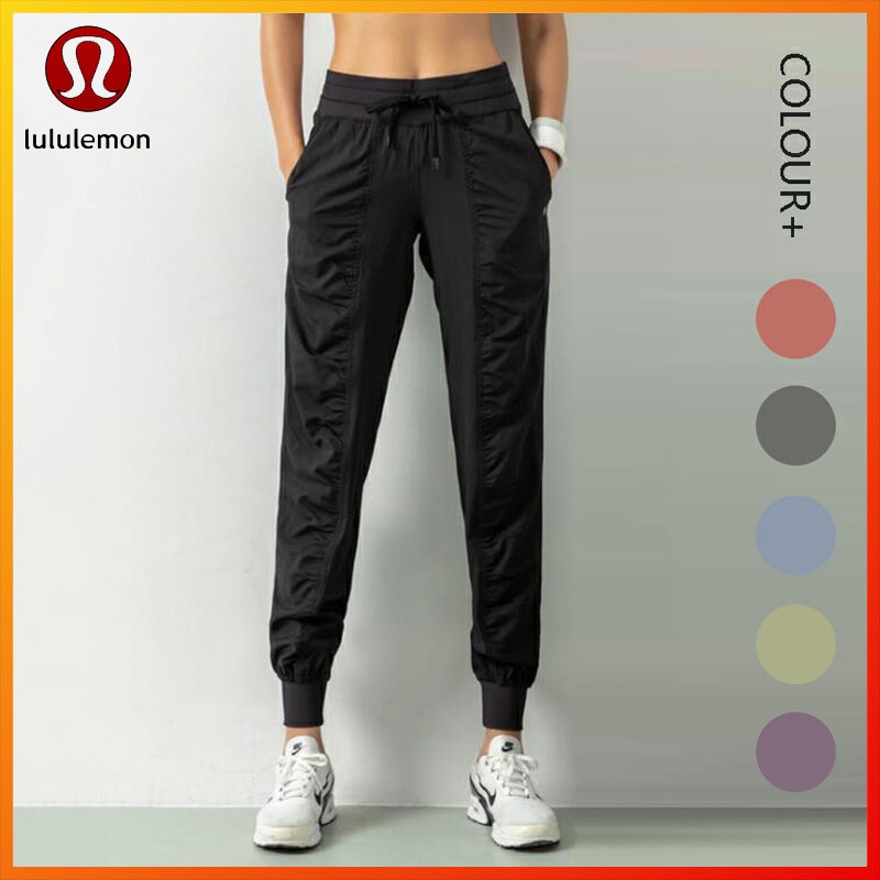 6 Color Lululemon Yoga Seamless Jogger Gym Fitness Sport Yoga Loose Casual Pants ydk07