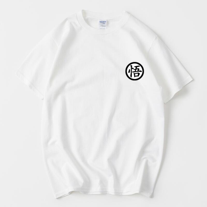 Men's short sleeve T-shirt anime Dragon Ball personality 3D pattern  printed half sleeve clothing cotton loose men's clothing