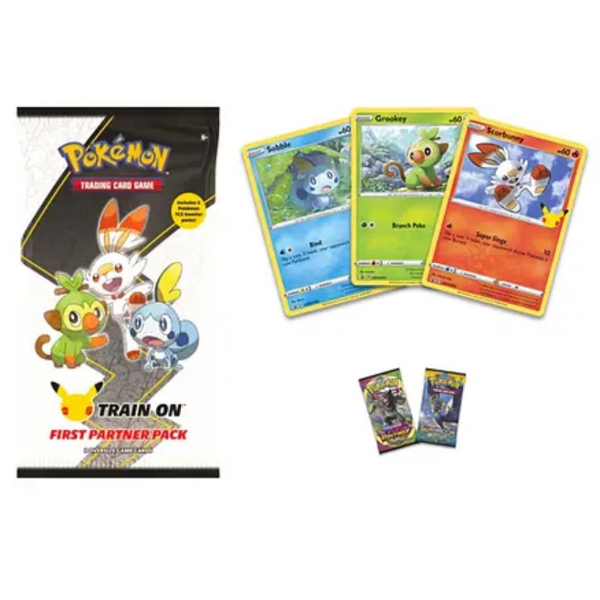 Pokmon TCG 25th Anniversary: First Partner Jumbo Cards Pack (Galar) |  Shopee Singapore