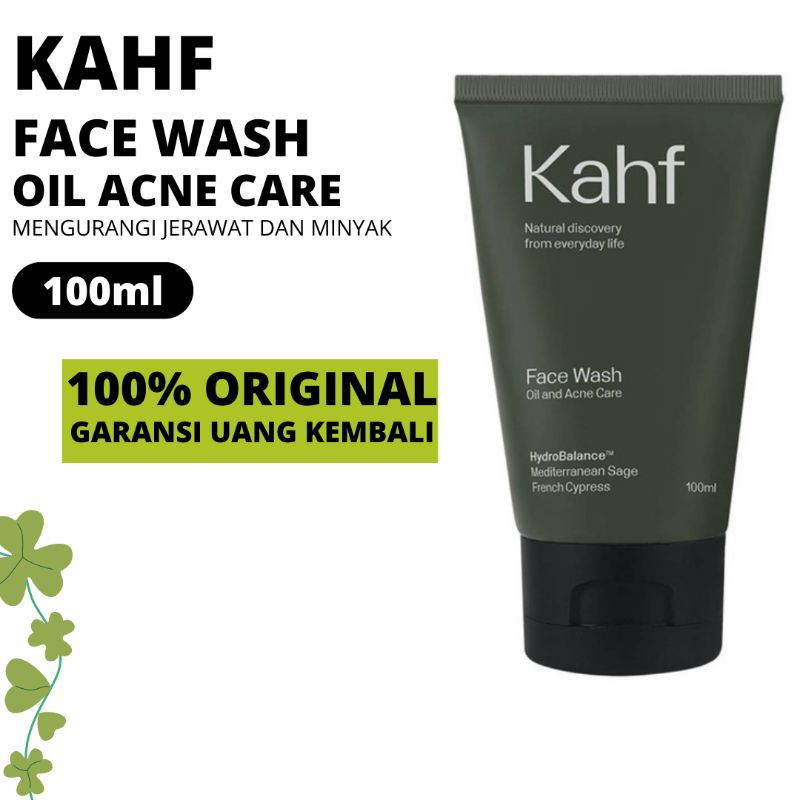 Kahf Oil and Acne Care Face Wash 100 ml | Shopee Singapore