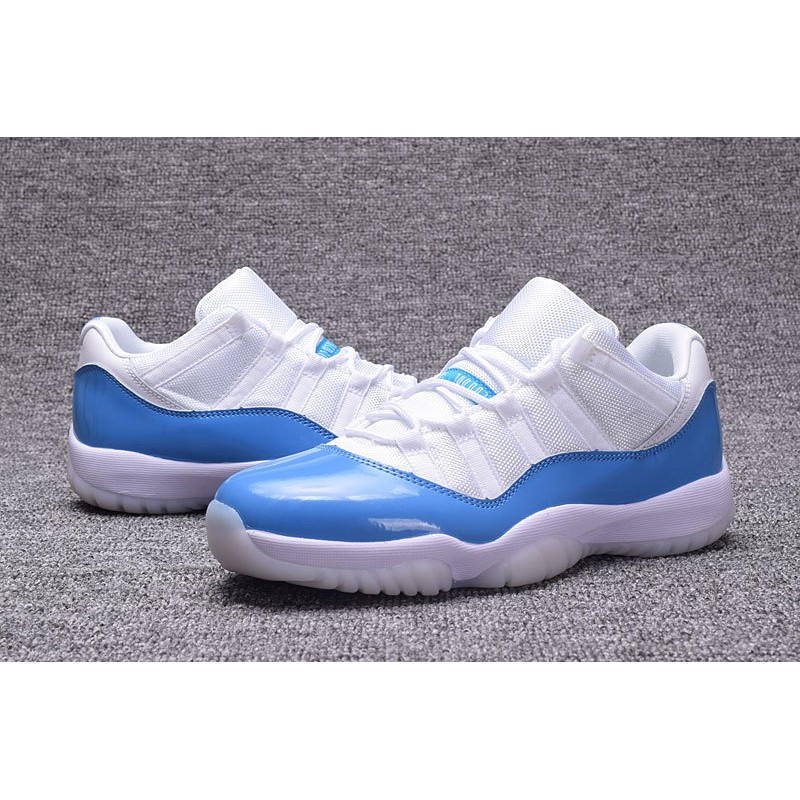 White and university on sale blue jordan 11