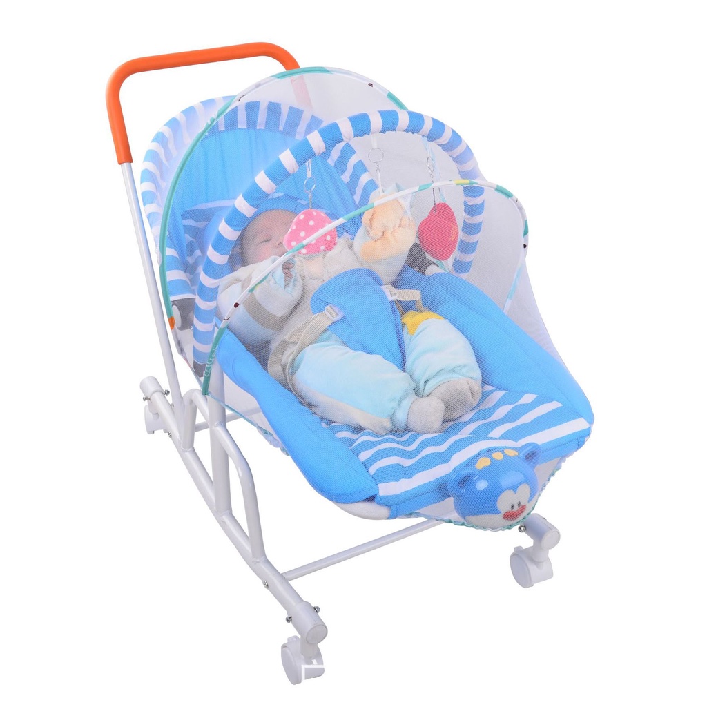 [iDS] Reclining Cradle with Wheel Portable Bedside Baby Crib Baby Bed ...