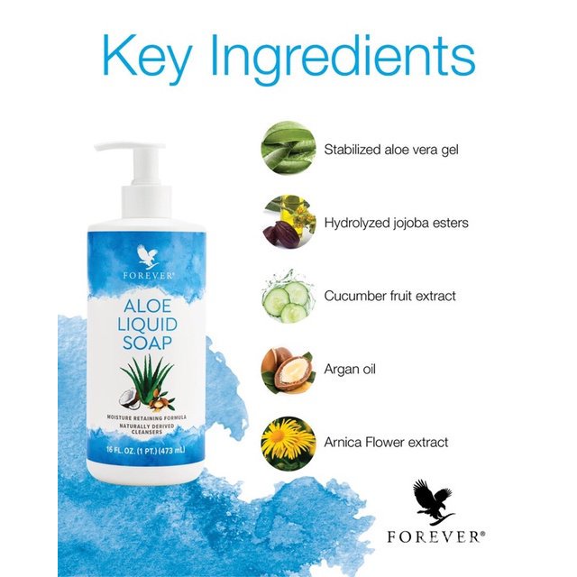 Forever Aloe Liquid Soap (EXP 2023 MARCH) Shopee Singapore