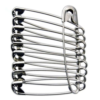 Safety Pins, Heavy Duty Blanket Pins 30pcs, Sturdy Safety Pin for Blankets Crafts Skirts Kilts - Black, Size: 50 mm