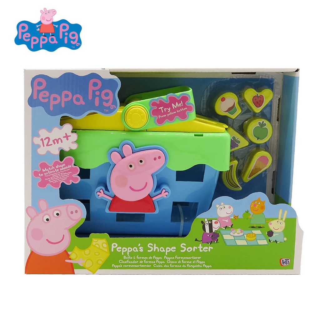 Peppa's Shape Sorter Picnic Set [Peppa Pig Authentic Product] Shopee
