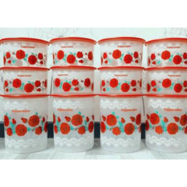 Tupperware one touch rose (3pcs) | Shopee Singapore