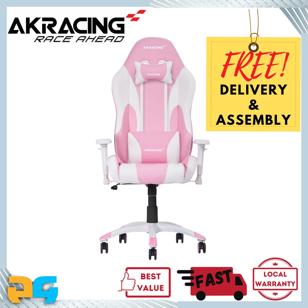 Akracing gaming chair discount pink