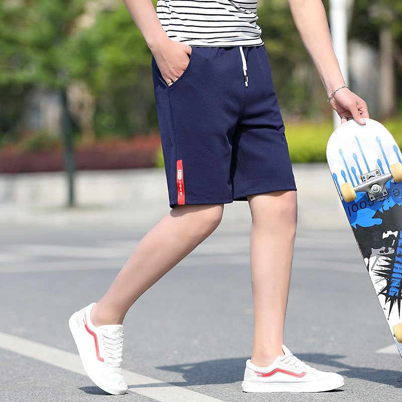 Men Shorts Casual Short Pants Men Sports Shorts Cropped Shorts Drawstring  Shorts Men's Clothing