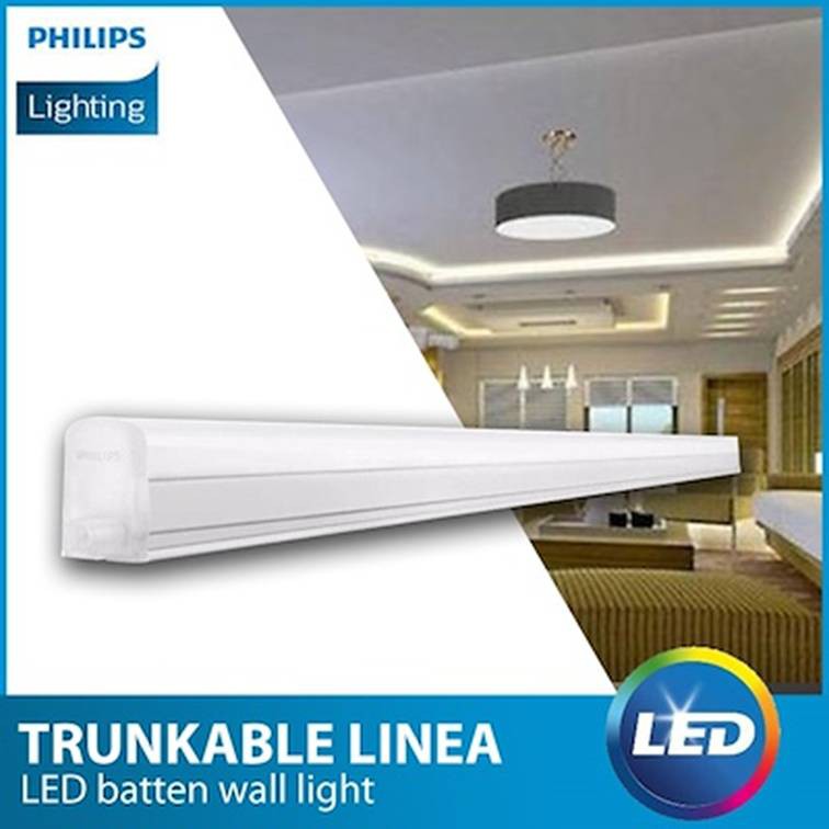 Philips Trunkable Linea LED batten wall light/cove light 4ft (13W ...
