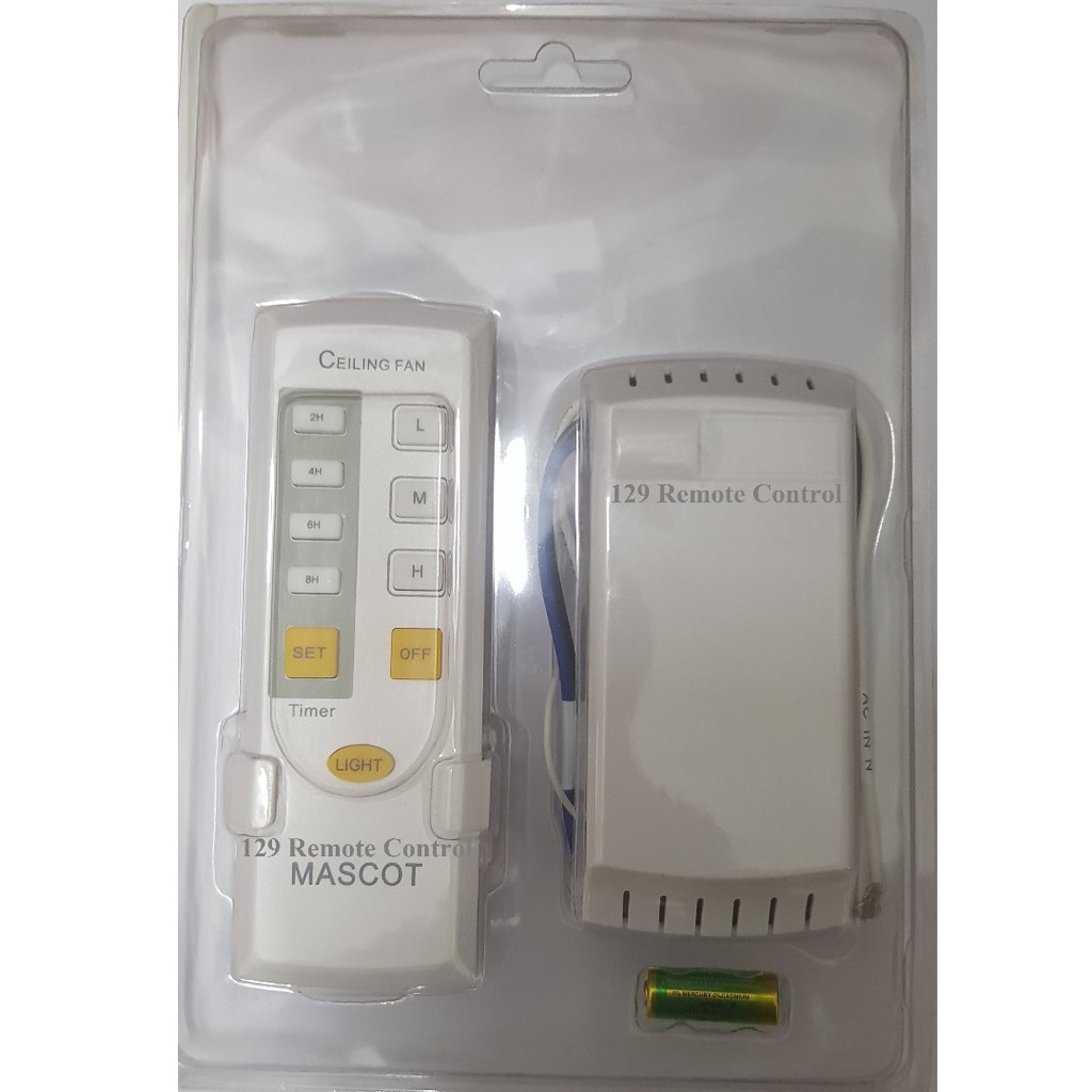 Genuine Factory Original New Mascot Fan Remote Control Set (White ...
