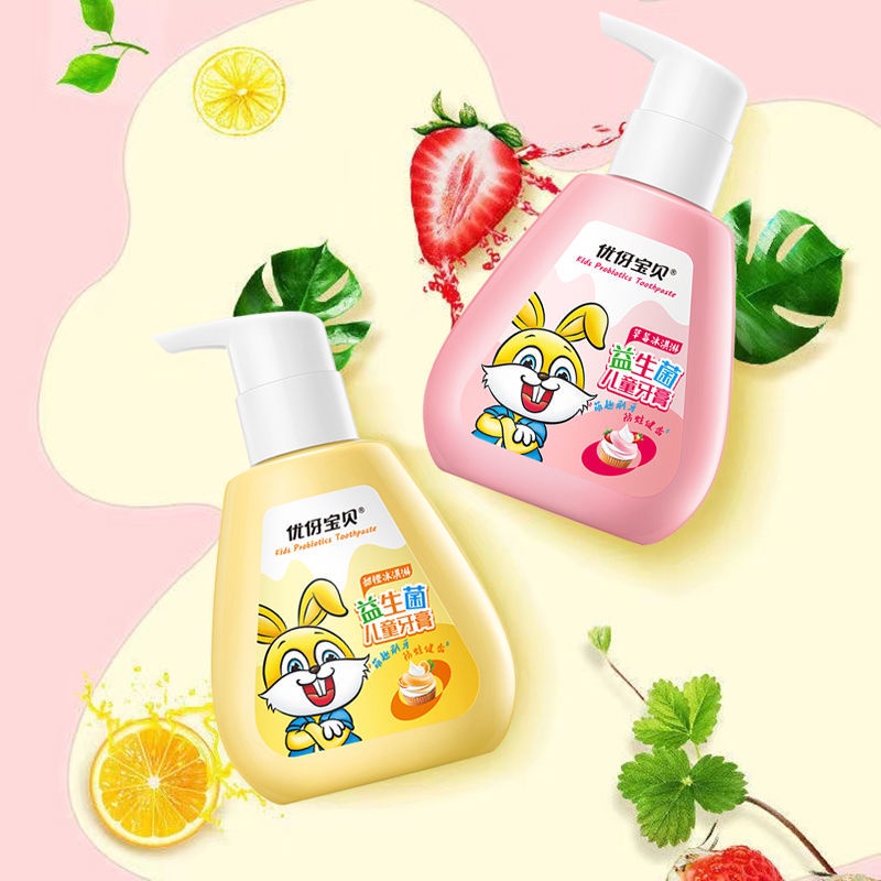 Children's Toothpaste FluorineContaining 36812 Years Old Anticavity