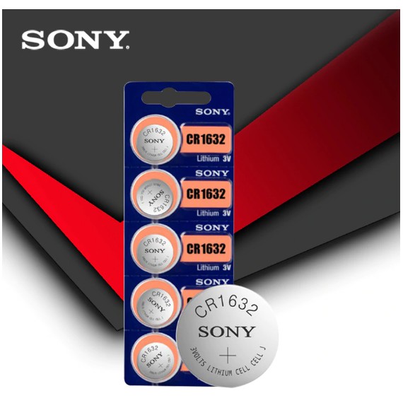 Sony CR1632 Button Cell Battery For Watch Car Remote Key cr 1632