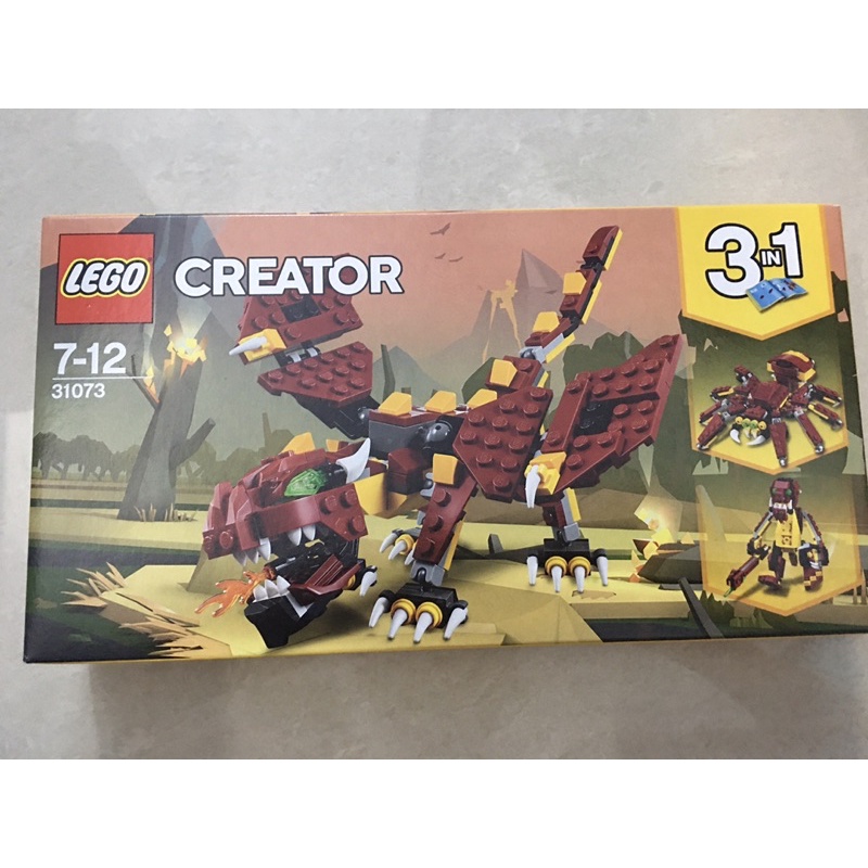 Lego Creator 31073 - Mythical Red Dragon (Nice Box) | Shopee Singapore