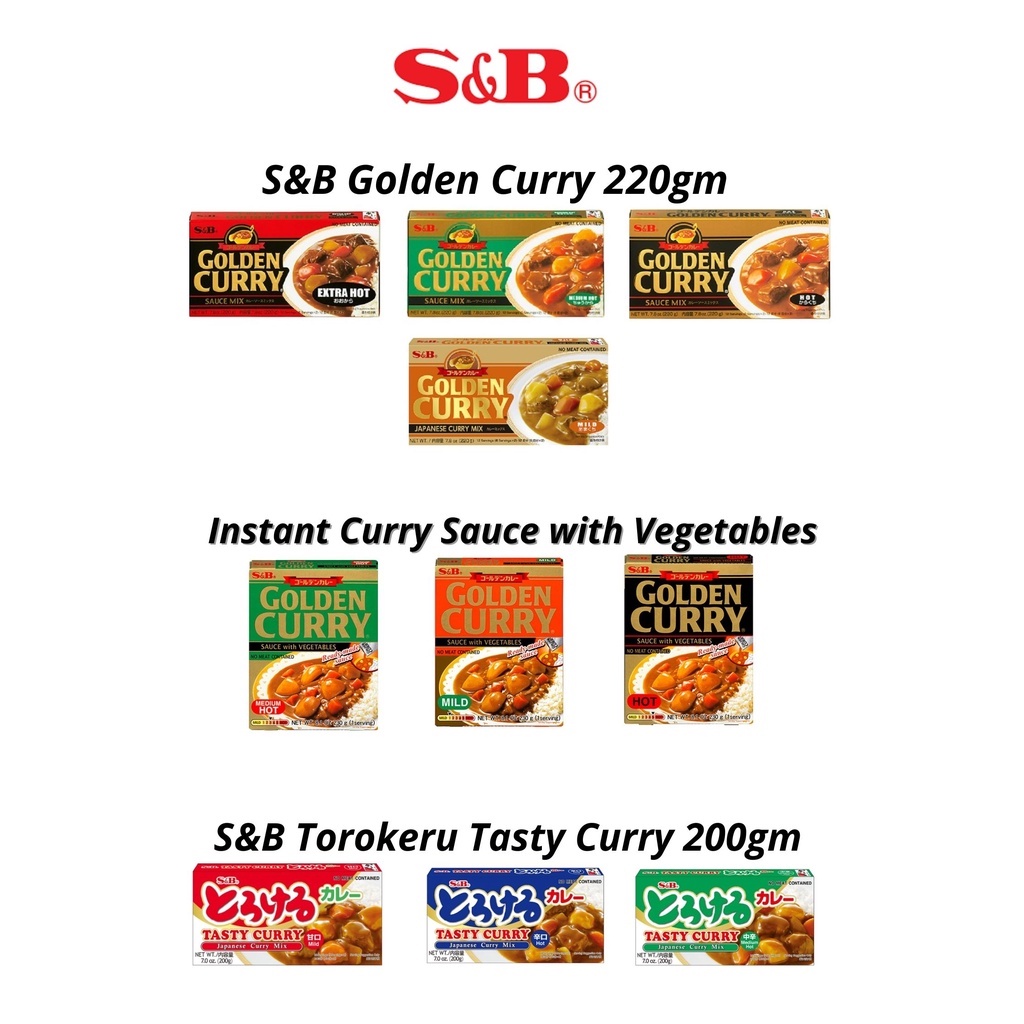 Jual S&b Golden Curry Extra Hot Box [220 G] Di Seller Ranch Market Official Store - Ranch Market - View #3