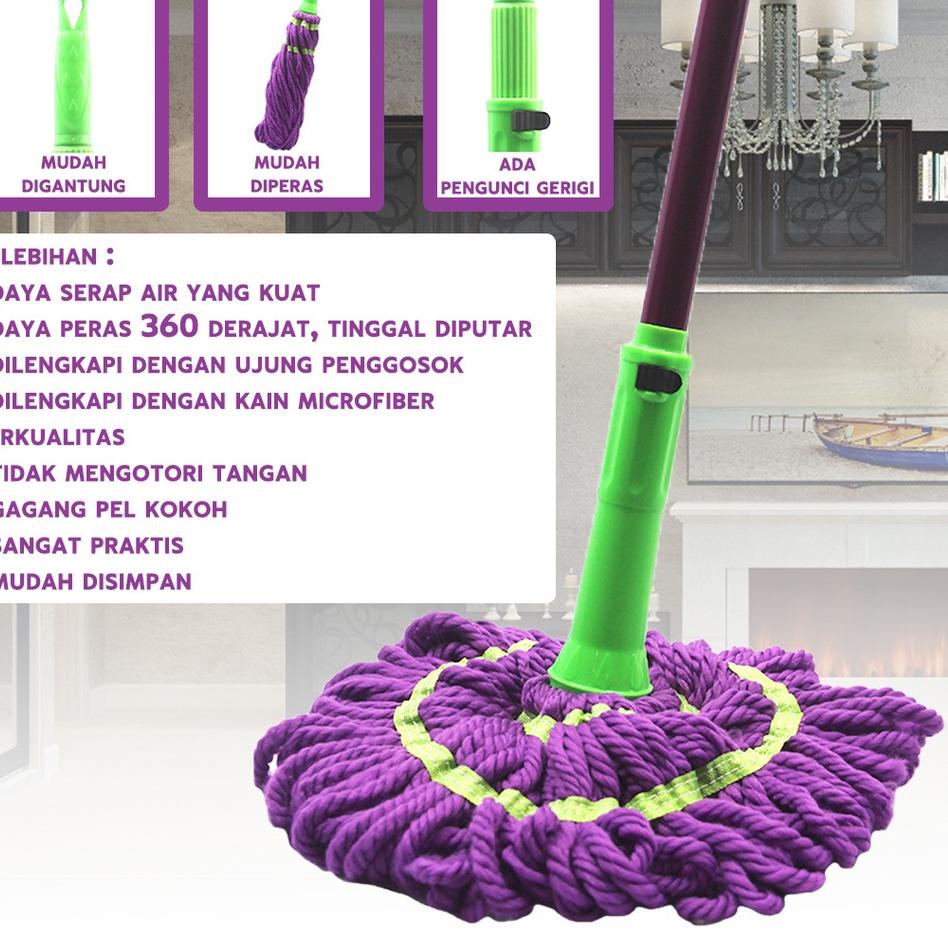 Twist MOP MOP MOP MOP Handle Floor Squeezing Floor MOP Bestseller