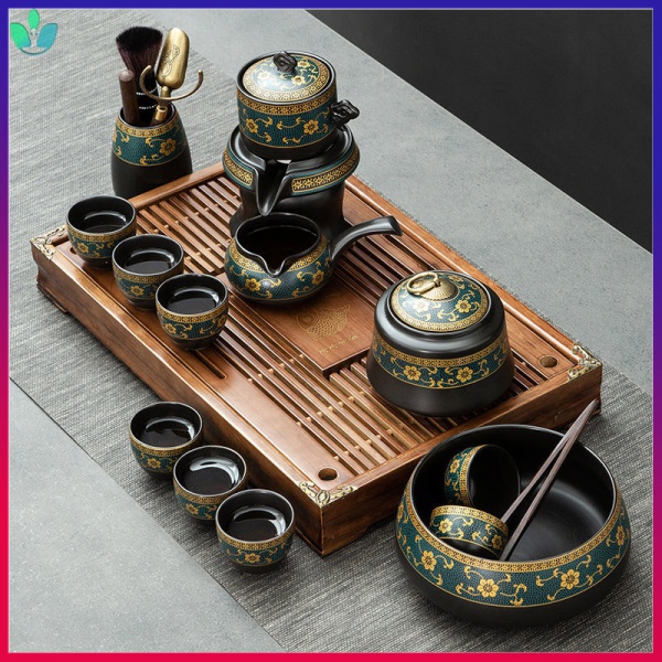 Tea Set Household Living Room Lazy Handy Tool Automatic Teapot Kung Fu ...