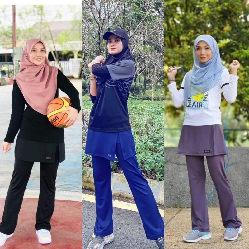 Sport 2025 skirt muslimah