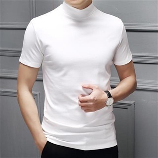 White on sale half turtleneck