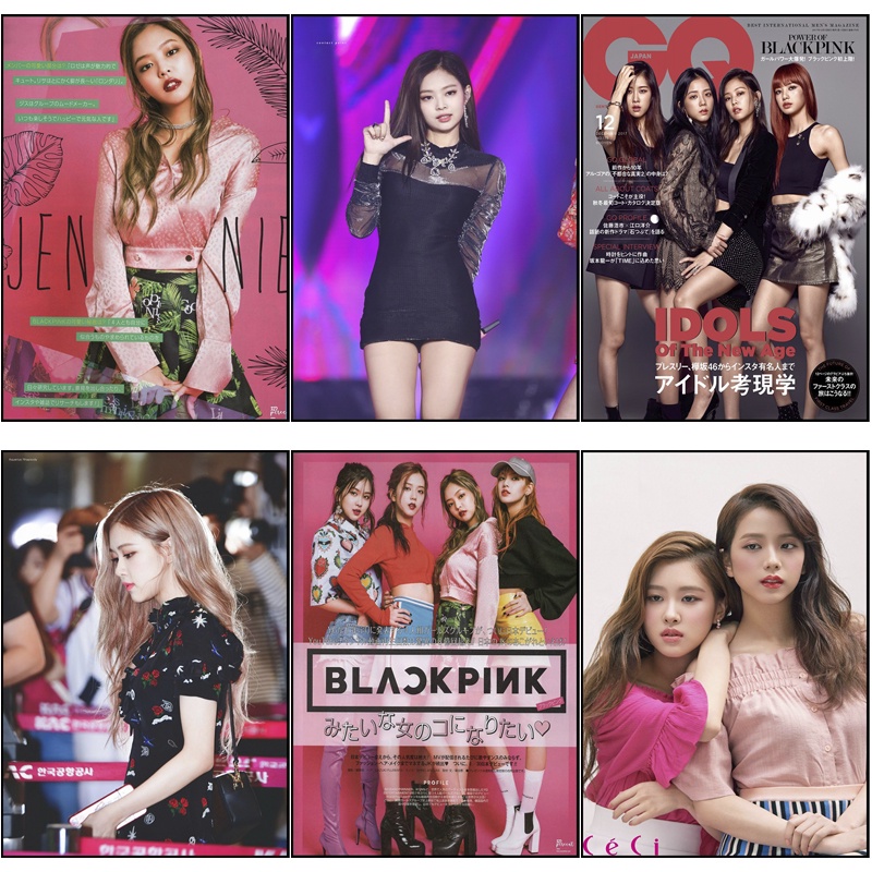 8PCS/Set Kpop Girl Group BLACKPINK Photocard BORN PINK ME SOLO ON THE  GROUND LALISA Single