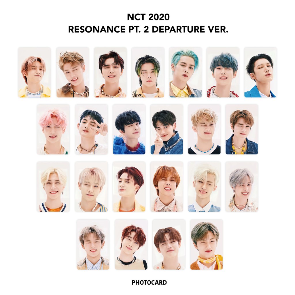 Nct 2020 outlet resonance photocards