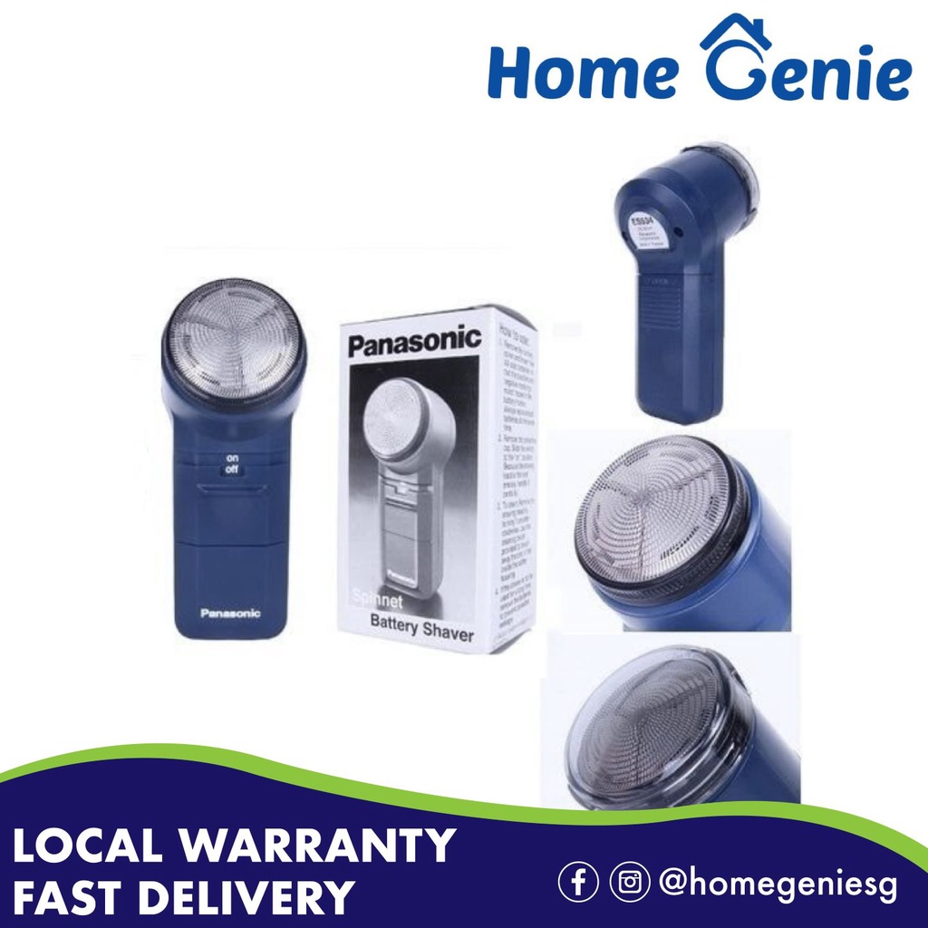Panasonic Spinnet Battery Shaver ES-534 | Shopee Singapore